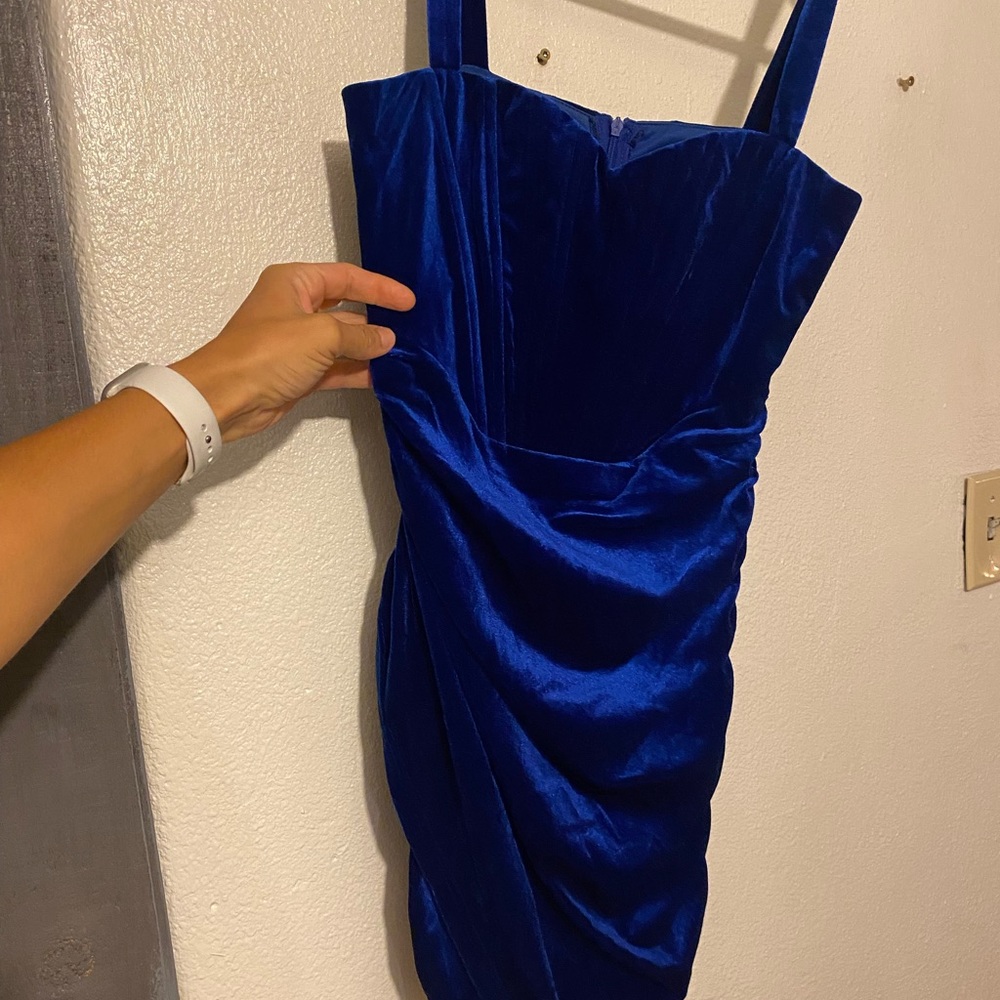 Suede dress